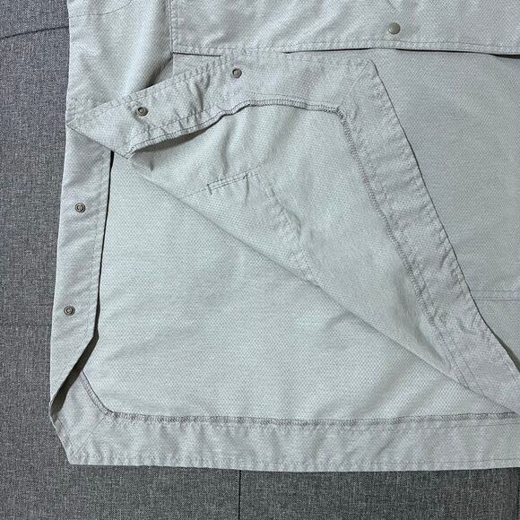 Herschel Jacket Men Medium‎ Gray Voyage Anorack Windbreaker Compact - Picture 8 of 14